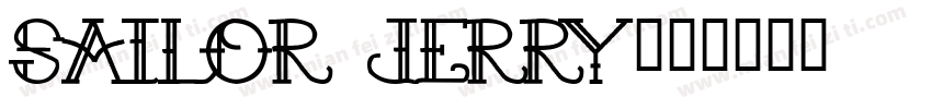 Sailor Jerry字体转换